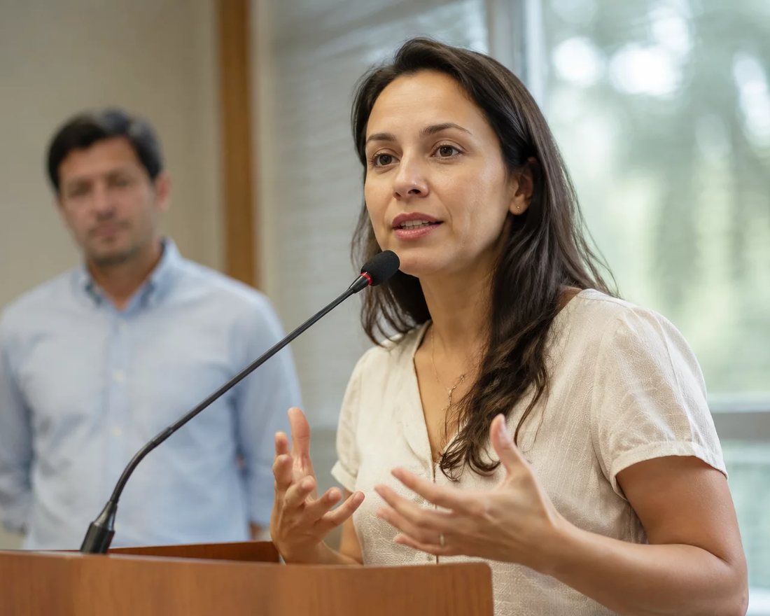 Mesa vista de cima com o esquema de um argumento rascunhado a lápis numa folha
